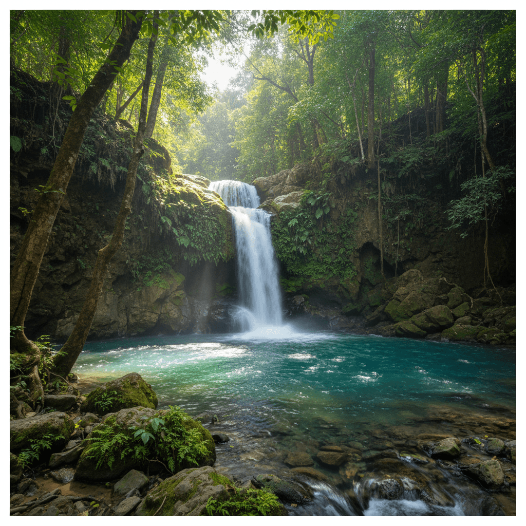 شلالات وادي الريان الطبيعية الخلابة